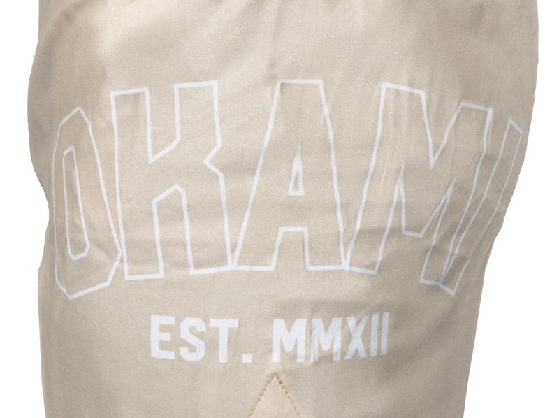 Okami Logo Fightshorts -Sand